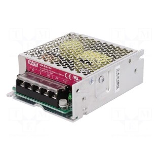 Power supply: switched-mode | for building in,modular | 50W | 24VDC