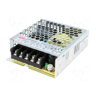 Power supply: switched-mode | modular | 52.8W | 24VDC | 99x82x30mm