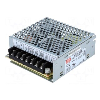 Power supply: switched-mode | for building in,modular | 53.6W
