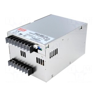 Power supply: switched-mode | for building in,modular | 600W | 40A