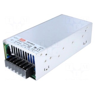 Power supply: switched-mode | modular | 600W | 5VDC | 218x105x63.5mm