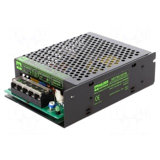 Power supply: switched-mode | modular | 60W | 24VDC | 135x98x40mm