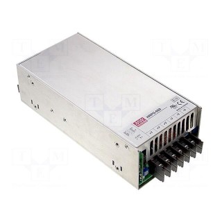 Power supply: switched-mode | modular | 636W | 12VDC | 218x105x63.5mm