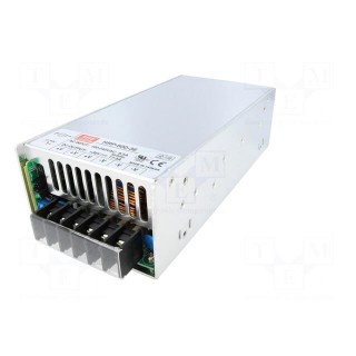Power supply: switched-mode | for building in,modular | 630W | 89%