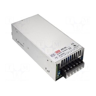 Power supply: switched-mode | for building in,modular | 636W | 53A