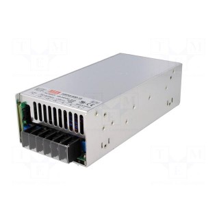 Power supply: switched-mode | modular | 645W | 15VDC | 218x105x63.5mm