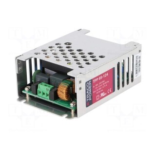 Power supply: switched-mode | for building in,modular | 65W | 24VDC