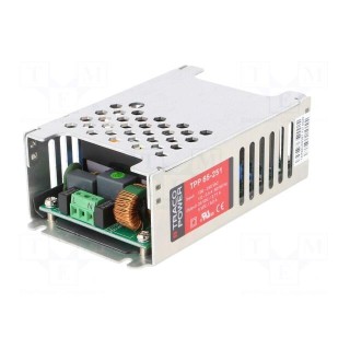 Power supply: switched-mode | modular | 65W | 24VDC | 5VDC | 2.71A | 8A