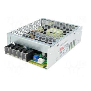 Power supply: switched-mode | modular | 75.6W | 36VDC | 129x98x38mm