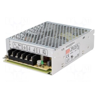 Power supply: switched-mode | modular | 76.8W | 24VDC | 159x97x30mm
