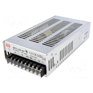 Power supply: switched-mode | for building in,programmable | 150W
