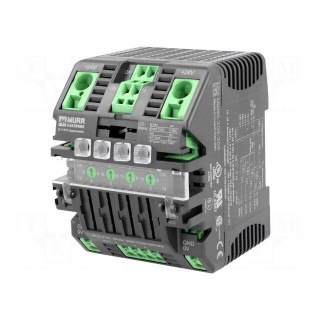 Module: power module | for DIN rail | 24VDC | 4A | 24VDC | IP20 | OUT: 4