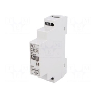 Power supply: switched-mode | 10W | 10VDC | 1A | 85÷265VAC | 90÷350VDC