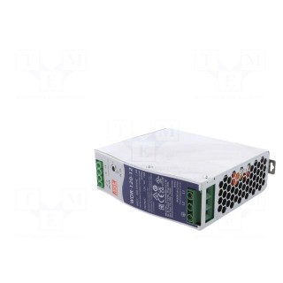 Power supply: switched-mode | 120W | 12VDC | 12÷15VDC | 10A | 650g