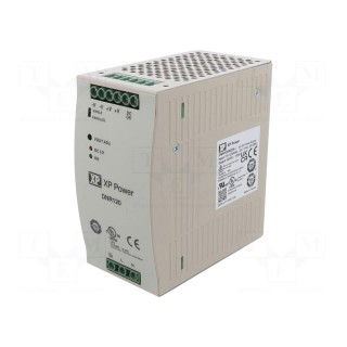Power supply: switched-mode | for DIN rail | 120W | 24VDC | 5A | 86%