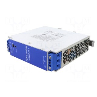 Power supply: switched-mode | for DIN rail | 120W | 24VDC | 5A | 91÷93%