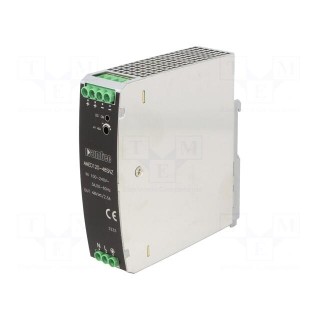 Power supply: switched-mode | for DIN rail | 120W | 48VDC | 2.5A | 89%