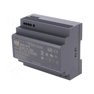 Power supply: switched-mode | for DIN rail | 153.6W | 48VDC | 3.2A