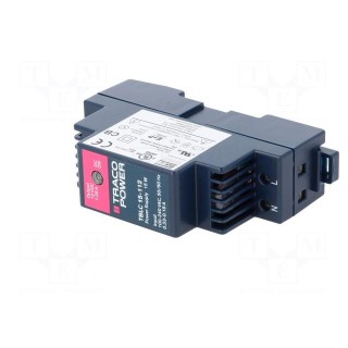 Power supply: switched-mode | 15W | 12VDC | 12÷16VDC | 1.25A | 80g | 85%
