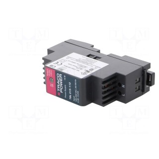 Power supply: switched-mode; 15W; 12VDC; 1.25A; 85÷264VAC; DIN