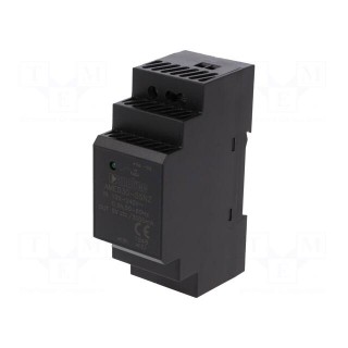 Power supply: switched-mode | for DIN rail | 15W | 5VDC | 3A | -40÷70°C
