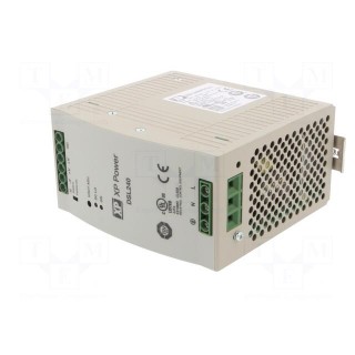 Power supply: switched-mode | for DIN rail | 240W | 12VDC | 16A | 90%