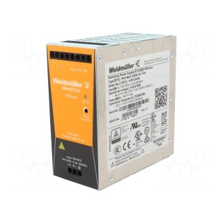 Power supply: switched-mode | 240W | 24VDC | 10A | 85÷277VAC | 1kg