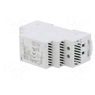 Power supply: switched-mode | for DIN rail | 24W | 12VDC | 2A | IP20