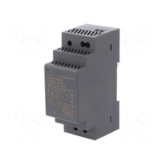 Power supply: switched-mode | 24W | 24VDC | 1A | 100÷240VAC | DIN | 120g