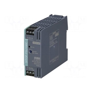Power supply: switched-mode | 30W | 24VDC | 1.3A | 85÷264VAC | IP20