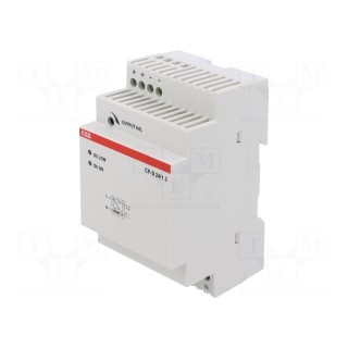 Power supply: switched-mode | for DIN rail | 30W | 24VDC | 24÷28V