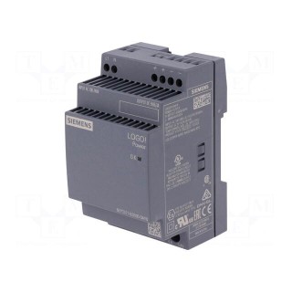 Power supply: switched-mode | 30W | 5VDC | 6.3A | 85÷264VAC | IP20 | 83%