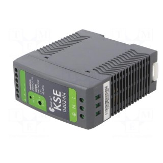 Power supply: switched-mode | for DIN rail | 40W | 24VDC | 1.7A | IP20