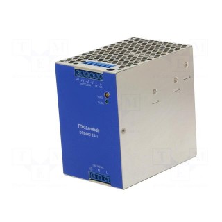 Power supply: switched-mode | for DIN rail | 480W | 24VDC | 20A | DRB