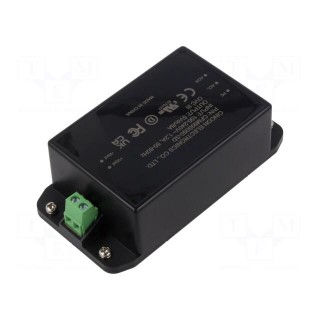 Power supply: switched-mode | 50W | 5VDC | 8A | 80÷264VAC | -30÷80°C
