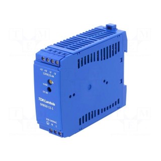 Power supply: switched-mode | 51W | 12VDC | 3.4A | 85÷264VAC | 175g