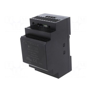 Power supply: switched-mode | for DIN rail | 60W | 5VDC | 6.5A | 84%