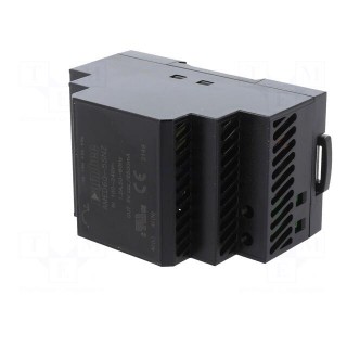 Power supply: switched-mode | for DIN rail | 60W | 5VDC | 6.5A | 84%