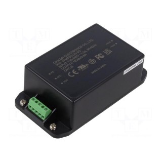 Power supply: switched-mode | 70W | 12VDC | 5.8A | 80÷264VAC | -30÷80°C