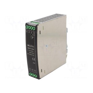 Power supply: switched-mode | for DIN rail | 75W | 24VDC | 3.2A | 89%