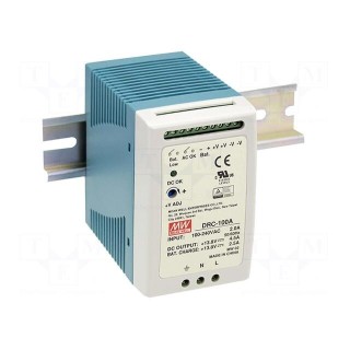 Power supply: switched-mode | buffer,for DIN rail | 96.6W | 27.6VDC