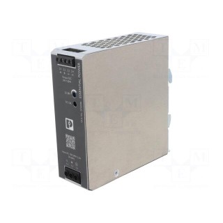 Power supply: switched-mode | for DIN rail | 120W | 24VDC | 0÷5A | IP20