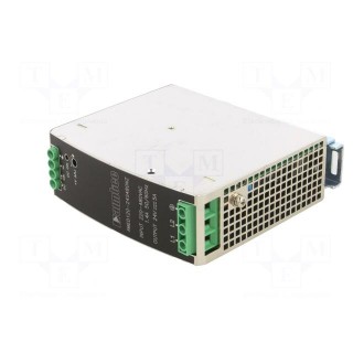 Power supply: switched-mode | for DIN rail | 120W | 24VDC | 5A | 91%