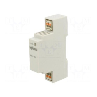 Power supply: switched-mode | for DIN rail | 12W | 24VDC | 500mA | 83%