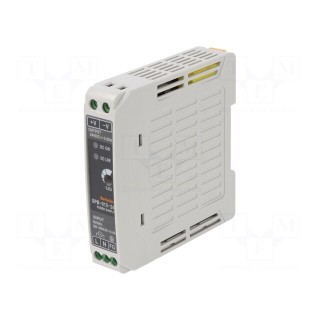 Power supply: switched-mode | for DIN rail | 15.6W | 24VDC | 650mA