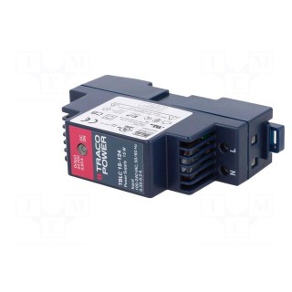 Power supply: switched-mode | 15W | 24VDC | 24÷28VDC | 0.63A | 80g | 85%