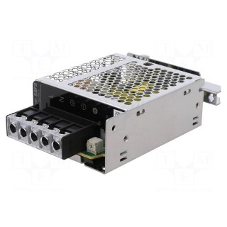 Power supply: switched-mode | for DIN rail | 15W | 5VDC | 3A | OUT: 1