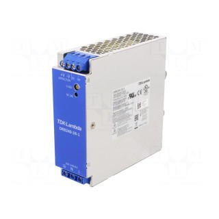 Power supply: switched-mode | for DIN rail | 240W | 24VDC | 10A | DRB