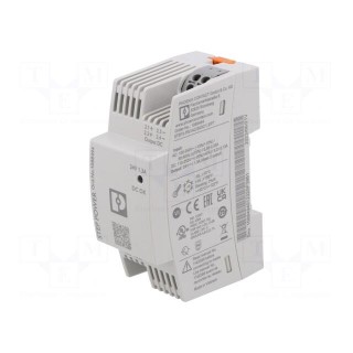Power supply: switched-mode | for DIN rail | 24VDC | 1.3A | IP20 | 88%
