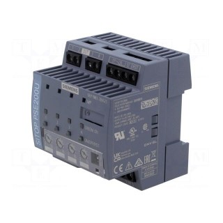 Power supply: switched-mode | for DIN rail | 24VDC | 3÷10A | 24VDC